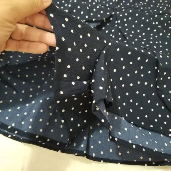 NWT Pippa & Julie Navy Polka dot romper size 10 (F16) - Picture 9 of 11